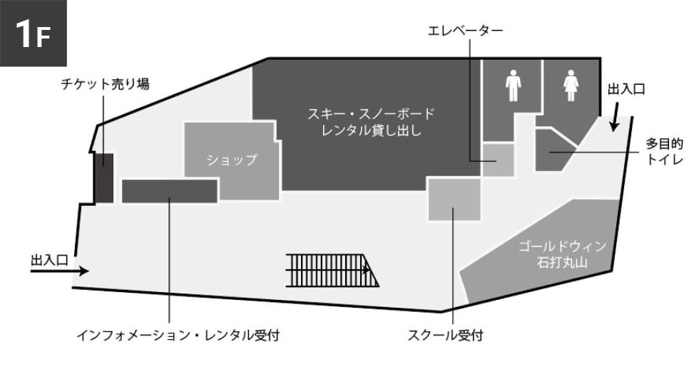 館内Map 1F